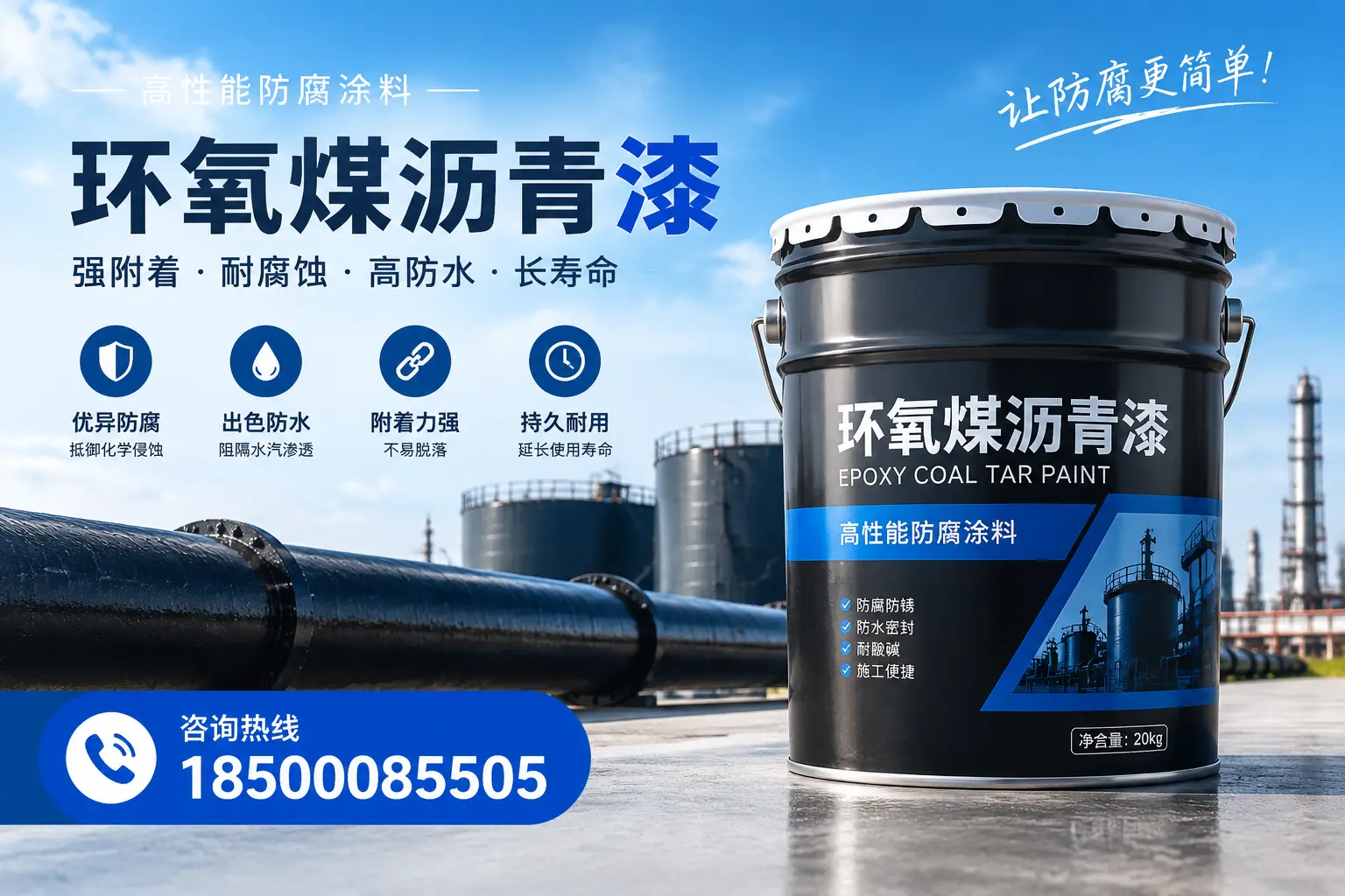 如何选择合适的环氧煤沥青漆?枣庄用户必看技巧